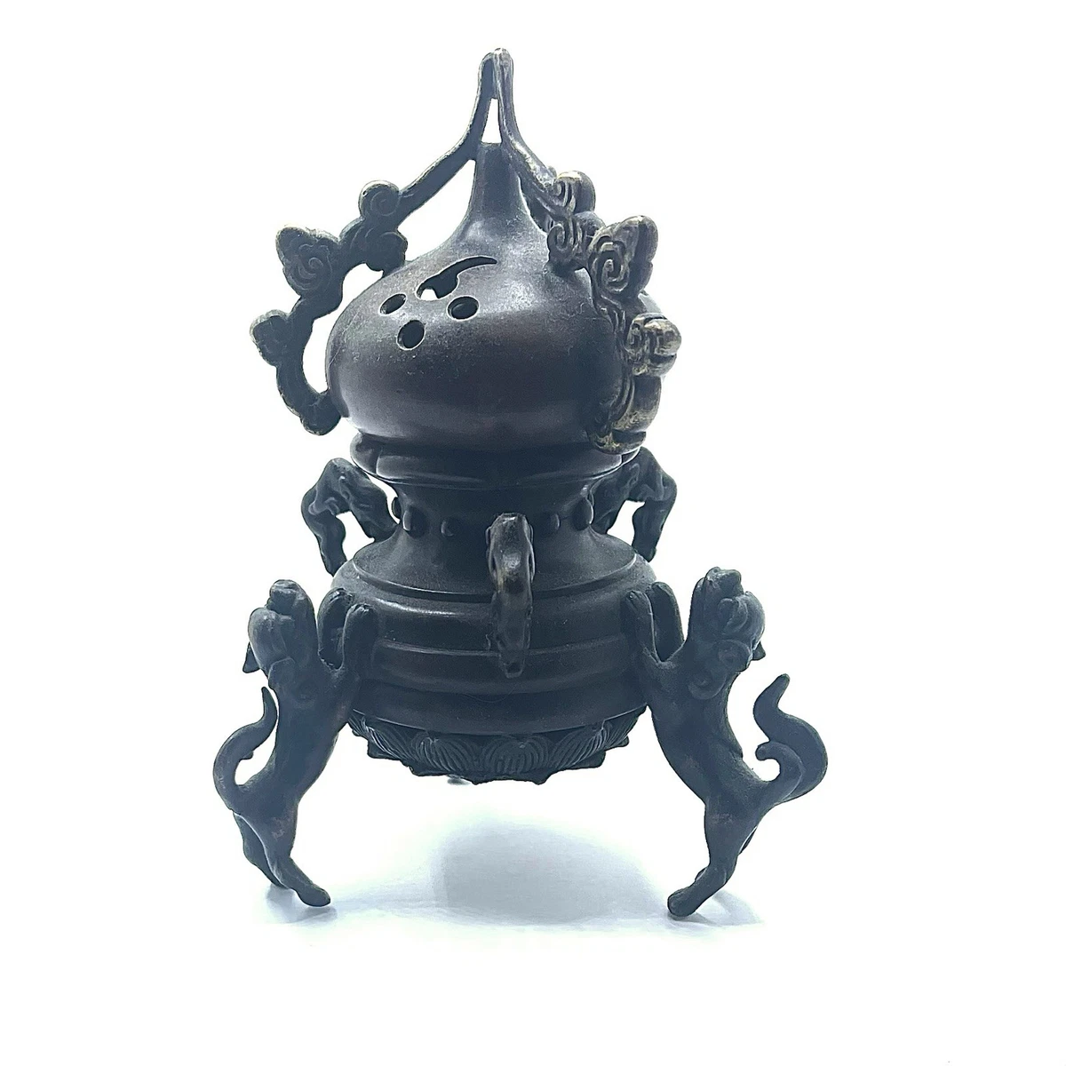 中国　民国　清時代　钵式銅香炉 青铜1850-1899 年中国香炉| eBay