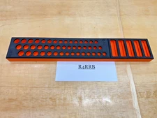 Snap-on Tools ORANGE FOAM ORGANIZER 45pc 3/8" Drive Metric Socket Set FMS003BO