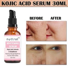 Dark Skin Whitening Lightening Brightening  Bleaching Face body serum - 30ml
