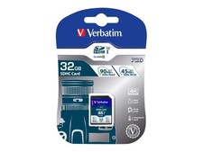 Verbatim Pro 32GB SDHC Class 10 UHS 90MB/s 45MB/s Speed Class 3 U3 47021