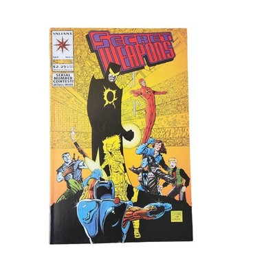 Valiant Secret Weapons #1 1993 Comic Book Collector Bagged Boarded 