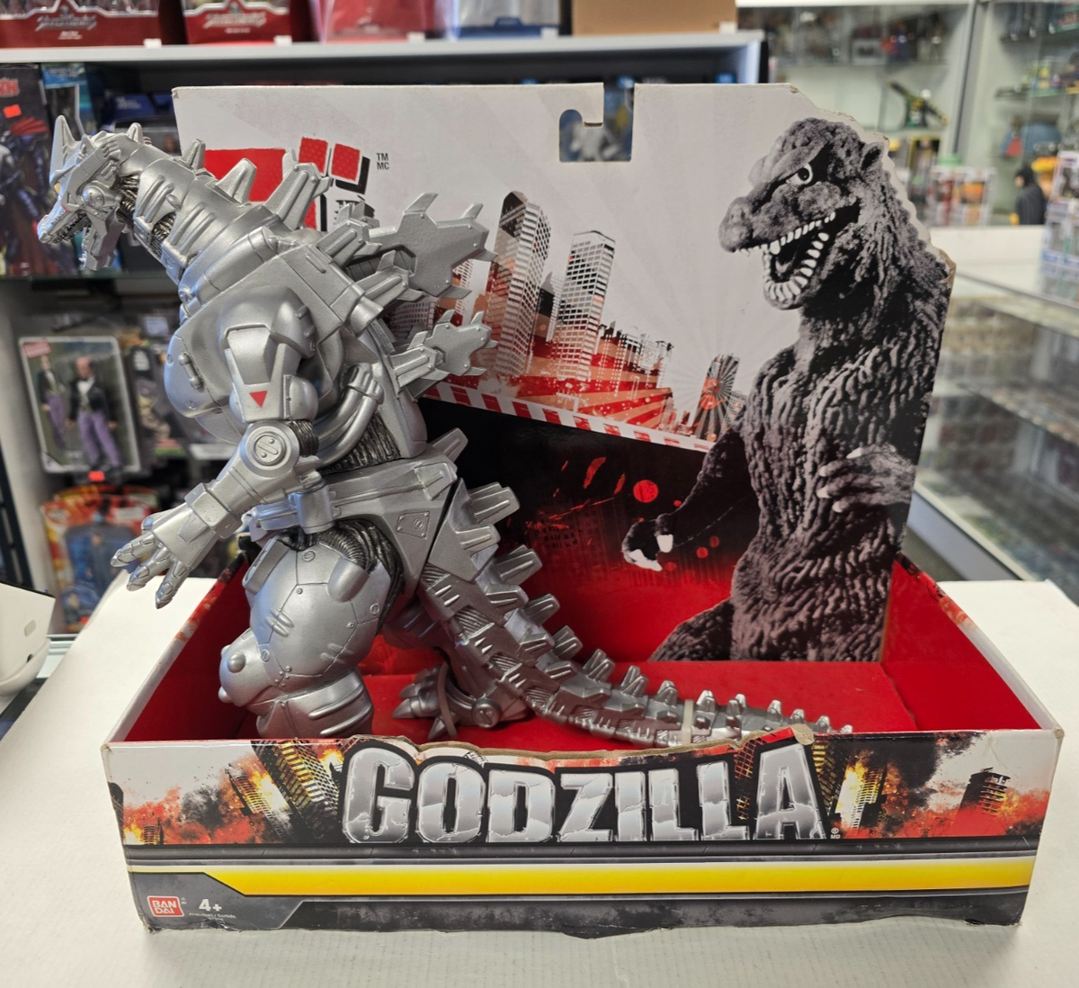 megumilk Bandai Movie Monster Series – Mechagodzilla 2004 – Godzilla