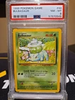 Pokémon TCG 1999 Bulbasaur Base Set Unlimited 44/102 | PSA 8