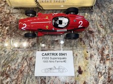 CARTRIX 0941 RARE 1955 NINO FARINA 2 FERRARI F555 SUPERSQUALO NEW LTD. EDITION