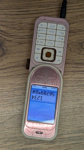 Boxed Nokia 7373 - Pink L 'Amour Collection Mobile Phone - Vintage Collectible - Picture 13 of 19