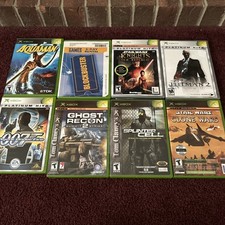 Big Original Xbox Lot 8 Games Tested Working With Booklets