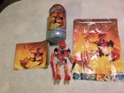 LEGO Bionicle Tahu 8534 Set with Canister and Instructions - Vintage 2001
