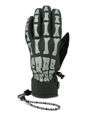 Crab Grab Five Glove - Snow Snowboard - Bones Reflective
