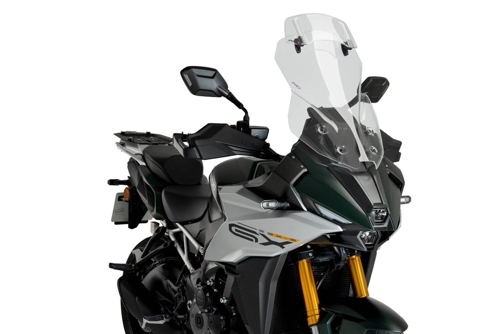 Puig Touring Screen with Visor | Clear | Suzuki GSX-S1000GX 2024>Current