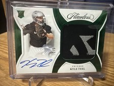 2025 Panini Flawless Kyle Teel Emerald Patch Auto /5 White Sox
