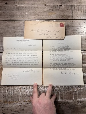 1910 SIGNED Typed  The Corps  Bp. Herbert Shipman to C. Wager-Smith - West Point