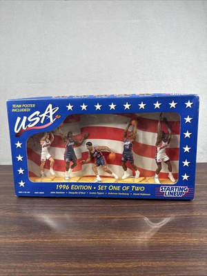 #ad #ad 1996 Starting Lineup USA Dream Team 1996 Edition Set One of Two $18.99