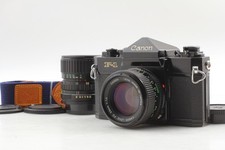 2 Lens N MINT Canon F-1 Late Film Camera New FD 50mm f1.4 35-70mm From JAPAN