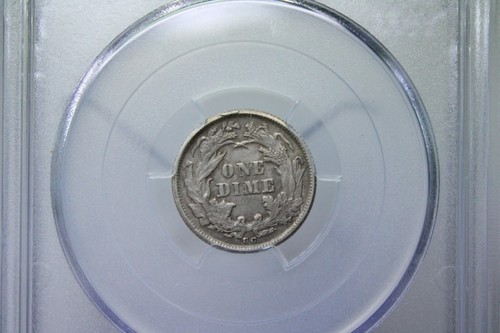 1876-CC Seated Liberty Dime 10C PCGS AU53 #2329 - Picture 4 of 4