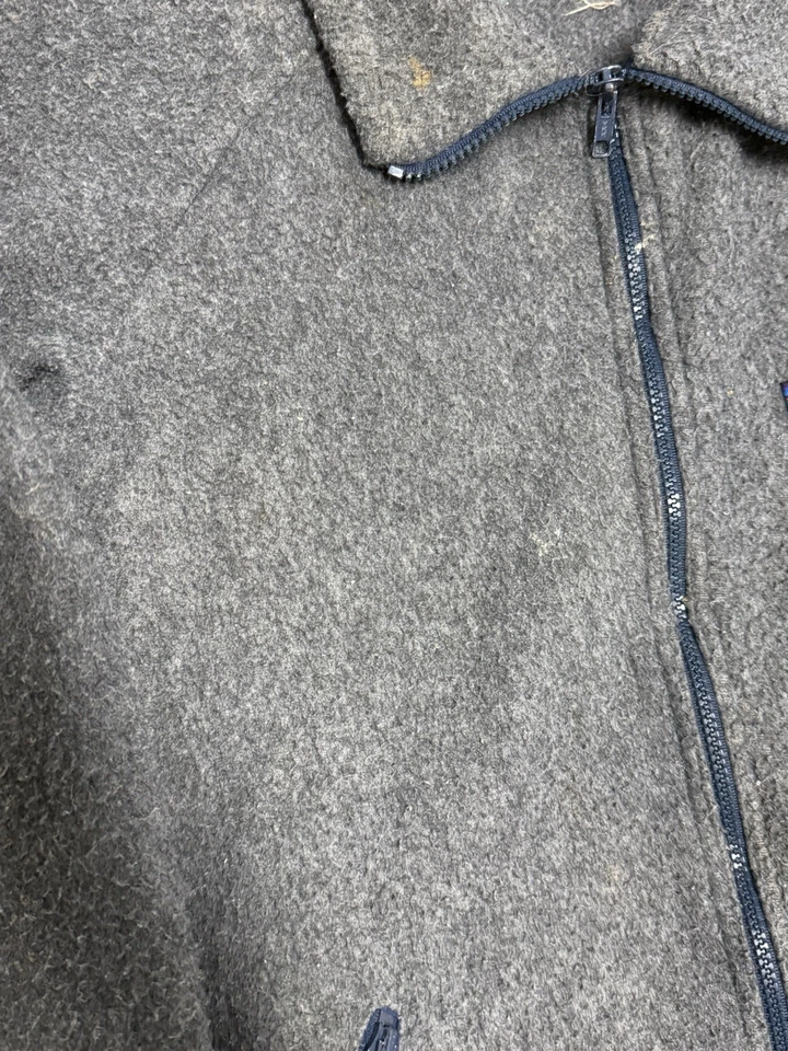 Vintage 70s Early Patagonia Fleece Jacket Deep Pile Full Zip Pockets XL - Image 4 of 4