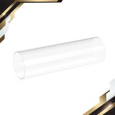 1Pack Clear Rigid Acrylic Pipe 56mm ID x 60mm OD x 200mm Round Tube
