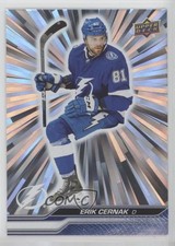 2023-24 Upper Deck Series 1 Outburst Silver Erik Cernak #165 11ur