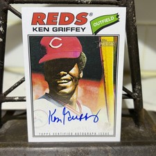 2026 Topps Heritage Ken Griffey Sr Real One Auto #ROA-KGS