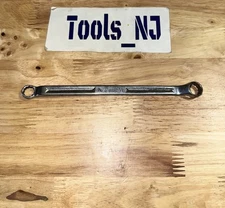 Snap On 7/16"-1/2" 12PT SAE Chrome Offset Box End Wrench XV-1416