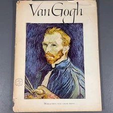 Van Gogh text by Meyer Schapiro Harry N. Abrams Inc. Vintage Paperback Book 1952