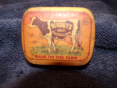 lot of 3 collectible vintage tins hersheys, singer and ramons relief