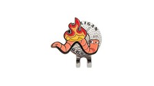 Mulligan Hooligan Worm Burner Golf Marker with Magnetic Hat Clip – Funny Gift