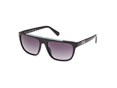 GUESS GU00122 Sunglasses Sun Glasses 01B Black Authentic