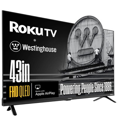 Westinghouse WR43QE2350 43'' 2K Quantum Dot QLED FHD Edgeless Smart TV