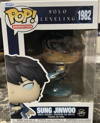 Funko POP! Animation Solo Leveling #1982 SUNG JINWOO Limited Edition GLOW CHASE