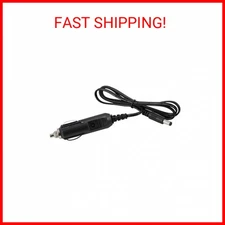 JacobsParts 12V DC 5.5mm x 2.1mm Car Cigarette Lighter Power Supply Adapter Cabl
