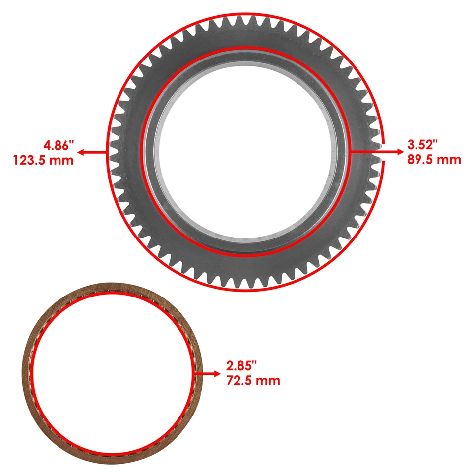 Gear Idler for Yamaha 5El-15517-11-00 5El-15517-10-00 93310-5720G-00-00 NEW - Image 2 of 4