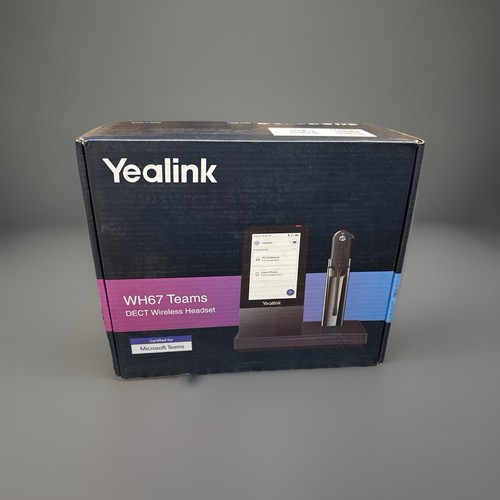 Yealink WH67 Teams DECT Wireless Headset – New, Sealed, MS Teams Certified - 第 1/6 張圖片
