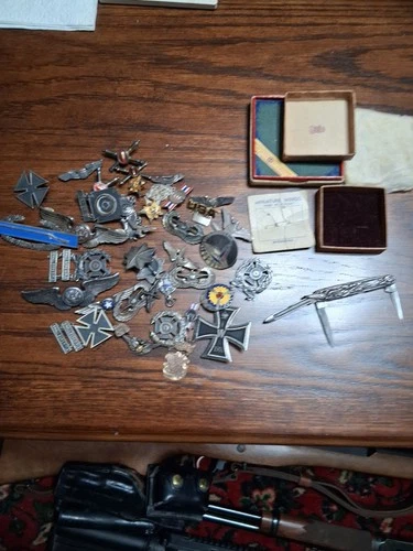 Collection Military Wings Pins Sterling Silver - WW2