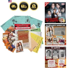 Murder Mystery Game Investigation Puzzle Detective Clue Solving