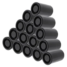  30 Pcs Plastic Film Canister Canisters Empty with Caps Storage Containers