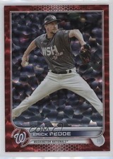 2022 Topps Update Red Foil 107/199 Erick Fedde #US51 13gr