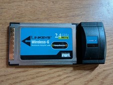 Linksys Wireless G Notebook Adapter with RangeBooster