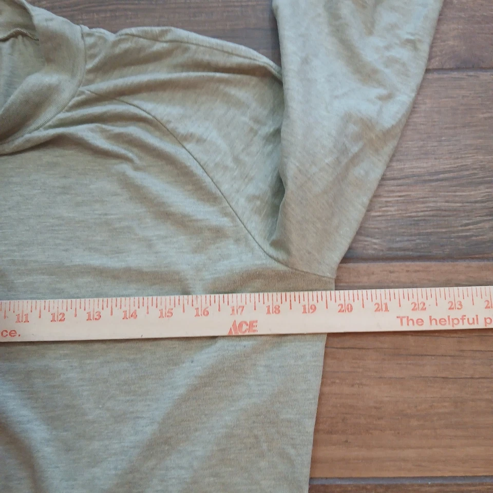 Frog Shirt Mens Medium Tan Potomac Field Gear FR Flame Resistant Base Layer Mock - Image 4 of 4