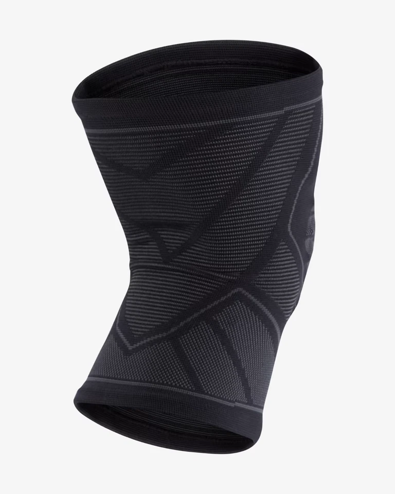 NIKE PRO KNEE SLEEVE KNIT DRI FIT COMPRESSION PATELLA SUPPORT SPORT INJURY BLACK - Image 3 of 4