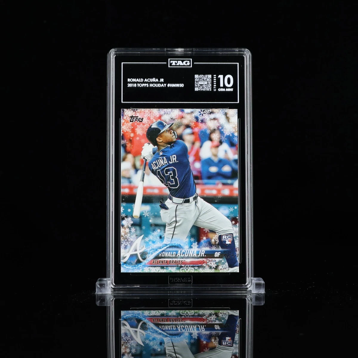 2018 Topps Holiday - Ronald Acuña Jr. #HMW50 for sale | eBay