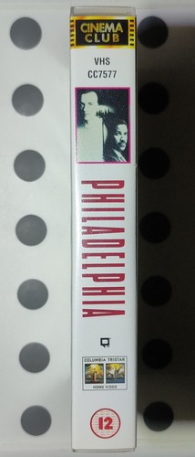 Philadelphia - Tom Hanks - Denzel Washington (PAL VHS) Cinema Club Edition - Picture 3 of 4