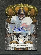 Antonio Brown 2010 Panini Crown Royale Gold Rookie Auto /25