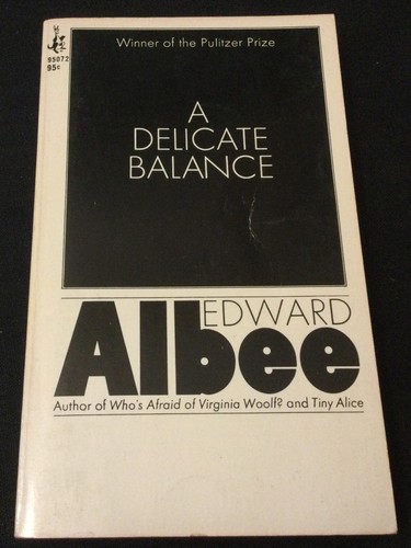 A Delicate Balance by Edward Albee (Pocket Books 95072) - 5th printing (1968) VG - Picture 1 of 8