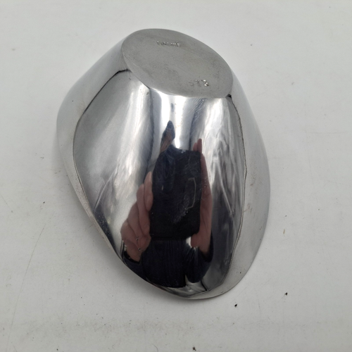 Nambe 573 Silver Alloy Metal Oval Shape Butterfly Candy Bowl 5 1/2" x 4" - Picture 10 of 20