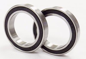 Pack of 2 6805 61805 25x37x7mm 2RS Thin Section Deep Groove Ball Bearing