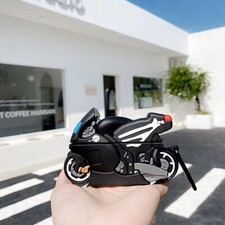 For Beats Studio Buds Motorcycle Protective Cover Silicone Cartoon Case