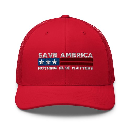 Sombrero de camionero Save America, Nothing Else Matters - Imagen 18 de 26