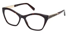 Marciano By Guess GM0353 056 Dark Tortoise Plastic Eyeglasses Frame 53-17-140