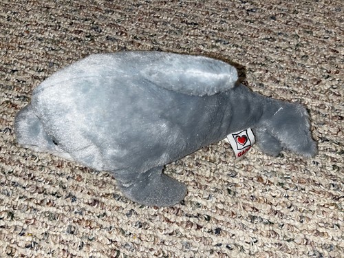Ganz Bottlenose Dolphin Plush Toy Stuffed Animal 11" Long - Picture 2 of 2