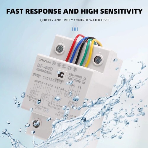 DF-96D Automatic Water Level Controller Switch 20A 220V Tank Sensor Water Pump - Picture 2 of 11